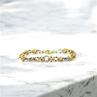 14 Ayar Altın Halloy Bileklik  -  0200948