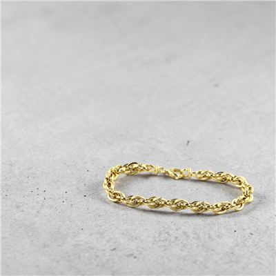 14 Ayar Altın Halloy Bileklik  -  0207150