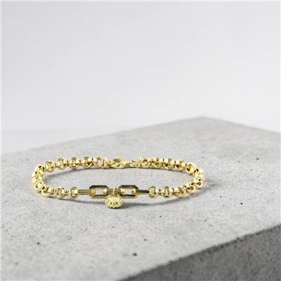 14 Ayar Altın Halloy Bileklik  -  0207183