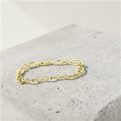 14 Ayar Altın Halloy Bileklik  -  0207236