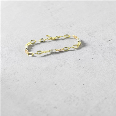 14 Ayar Altın Halloy Bileklik  -  0207237