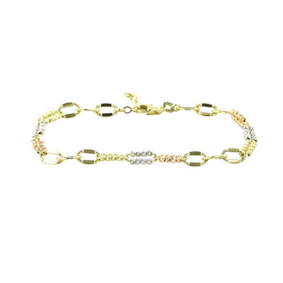 14 Ayar Altın Halloy Bileklik  -  0207237