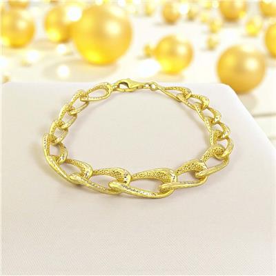 14 Ayar Altın Halloy Bileklik  -  K222341