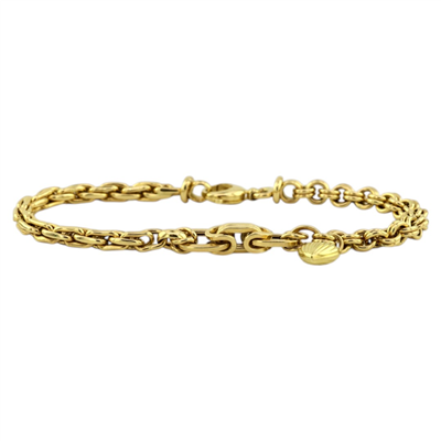 14 Ayar Altın Halloy Bileklik  -  K239563