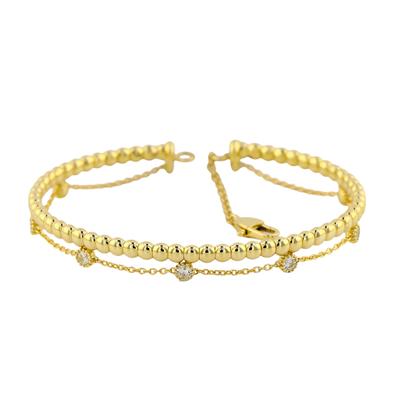 14 Ayar Altın Halloy Bilezik  -  0192586