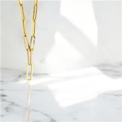 14 Ayar Altın Halloy Kolye  -  0192598