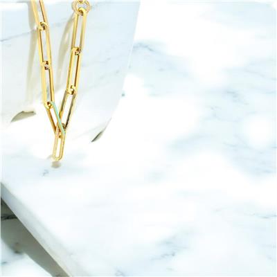 14 Ayar Altın Halloy Kolye  -  0192599