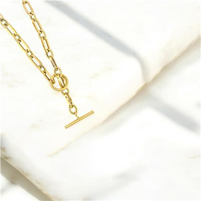 14 Ayar Altın Halloy Kolye  -  0192600