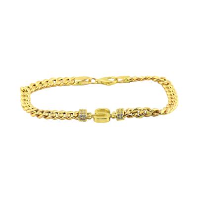 14 Ayar Altın Harfli Bileklik  -  0183991