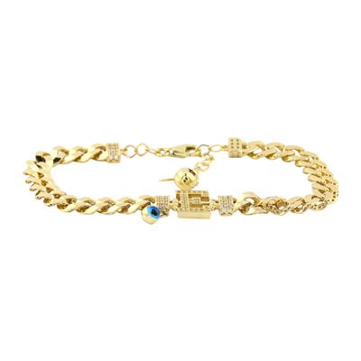 14 Ayar Altın Harfli Bileklik  -  0184675