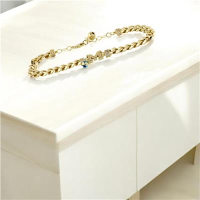 14 Ayar Altın Harfli Bileklik  -  0188394