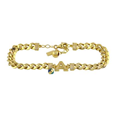 14 Ayar Altın Harfli Bileklik  -  0192633