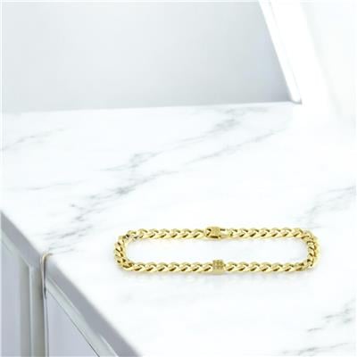 14 Ayar Altın Harfli Bileklik  -  0205203