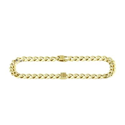 14 Ayar Altın Harfli Bileklik  -  0205203