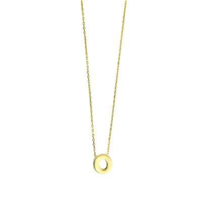 14 Ayar Altın Harfli Kolye  -  0184107