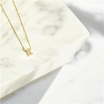 14 Ayar Altın Harfli Kolye  -  0191134