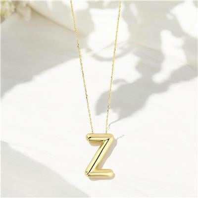 14 Ayar Altın Harfli Kolye  -  0192185