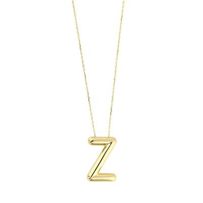 14 Ayar Altın Harfli Kolye  -  0192185