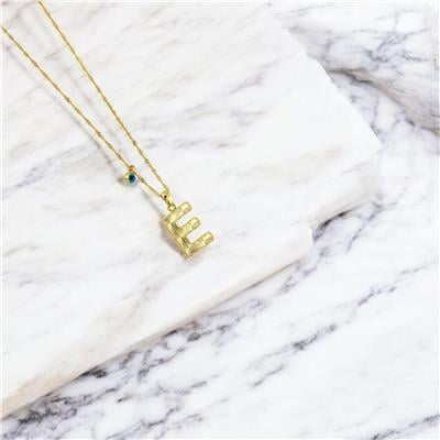 14 Ayar Altın Harfli Kolye  -  0192622