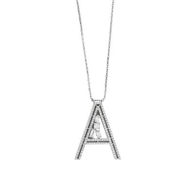 14 Ayar Altın Harfli Kolye  -  0198023