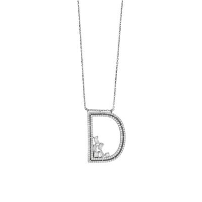 14 Ayar Altın Harfli Kolye  -  0198024