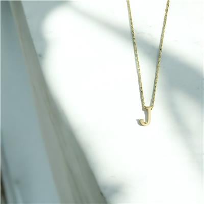 14 Ayar Altın Harfli Kolye  -  0201452