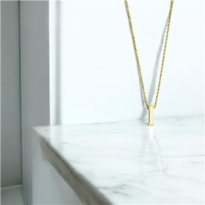 14 Ayar Altın Harfli Kolye  -  0201454