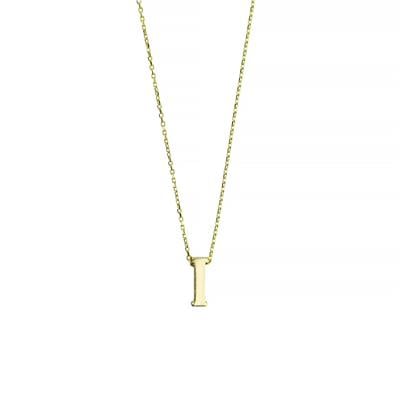 14 Ayar Altın Harfli Kolye  -  0201454