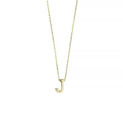 14 Ayar Altın Harfli Kolye  -  0201462