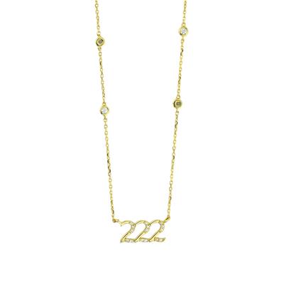 14 Ayar Altın Harfli Kolye  -  0206119