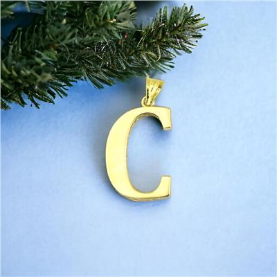 14 Ayar Altın Harfli Kolye Ucu  -  0176058