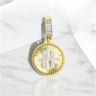 14 Ayar Altın Harfli Kolye Ucu  -  0184662