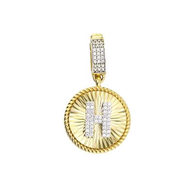 14 Ayar Altın Harfli Kolye Ucu  -  0184662