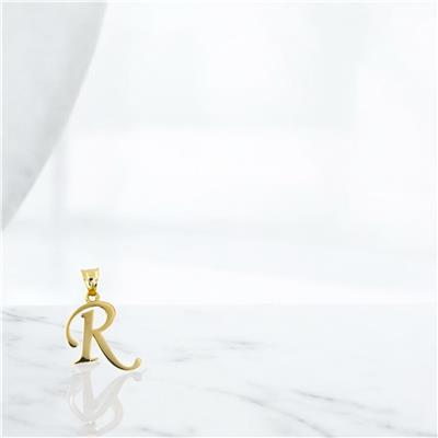 14 Ayar Altın Harfli Kolye Ucu  -  0189809