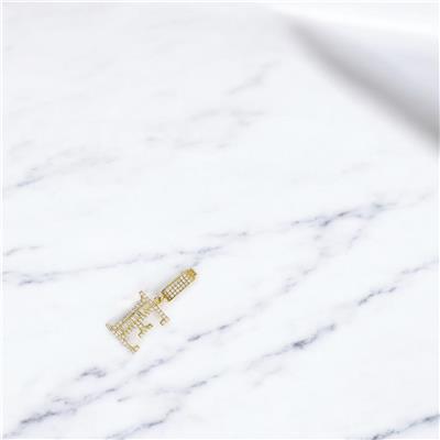 14 Ayar Altın Harfli Kolye Ucu  -  0191654