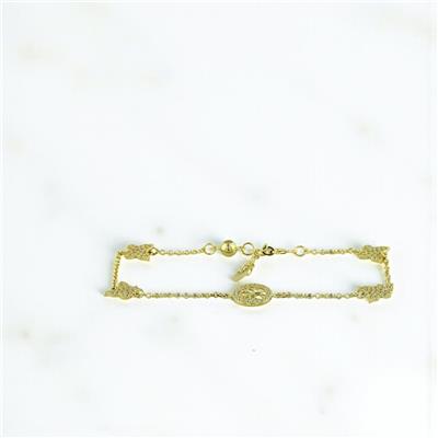 14 Ayar Altın Hayat Ağacı Bileklik  -  0201065