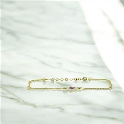 14 Ayar Altın Hayvan Figürlü Bileklik  -  0201378