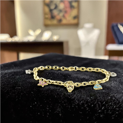 14 Ayar Altın Hayvan Figürlü Bileklik  -  F006134