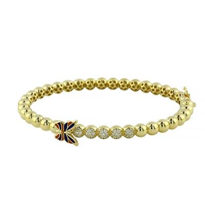 14 Ayar Altın Hayvan Figürlü Bilezik  -  0203397