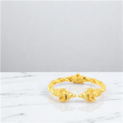 14 Ayar Altın Hayvan Figürlü Bilezik  -  0186857