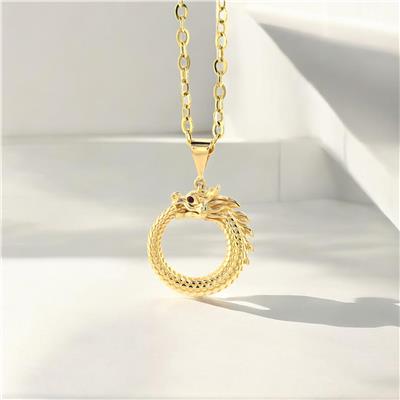 14 Ayar Altın Hayvan Figürlü Kolye  -  0180655