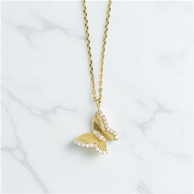 14 Ayar Altın Hayvan Figürlü Kolye  -  0195206