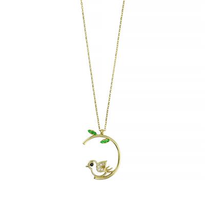 14 Ayar Altın Hayvan Figürlü Kolye  -  0201237