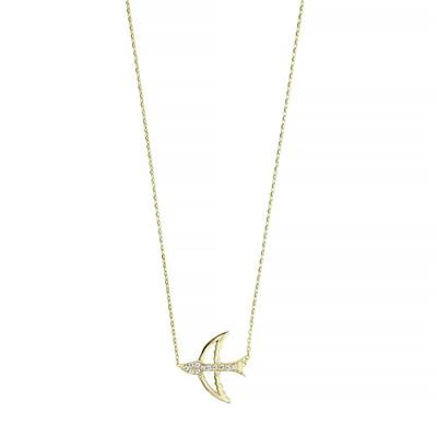 14 Ayar Altın Hayvan Figürlü Kolye  -  0201241