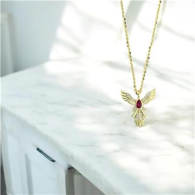 14 Ayar Altın Hayvan Figürlü Kolye  -  0205235