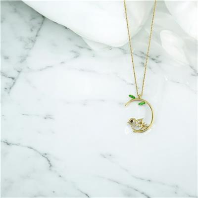 14 Ayar Altın Hayvan Figürlü Kolye  -  0201237