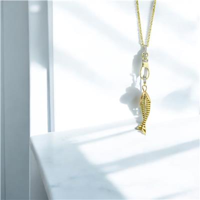 14 Ayar Altın Hayvan Figürlü Kolye  -  0203366