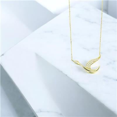 14 Ayar Altın Hayvan Figürlü Kolye  -  0205085