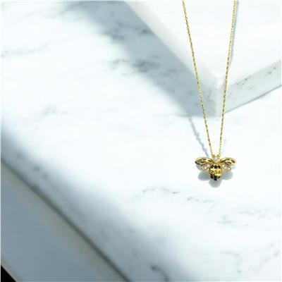 14 Ayar Altın Hayvan Figürlü Kolye  -  0204023