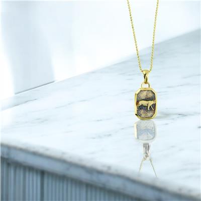 14 Ayar Altın Hayvan Figürlü Kolye  -  0203724